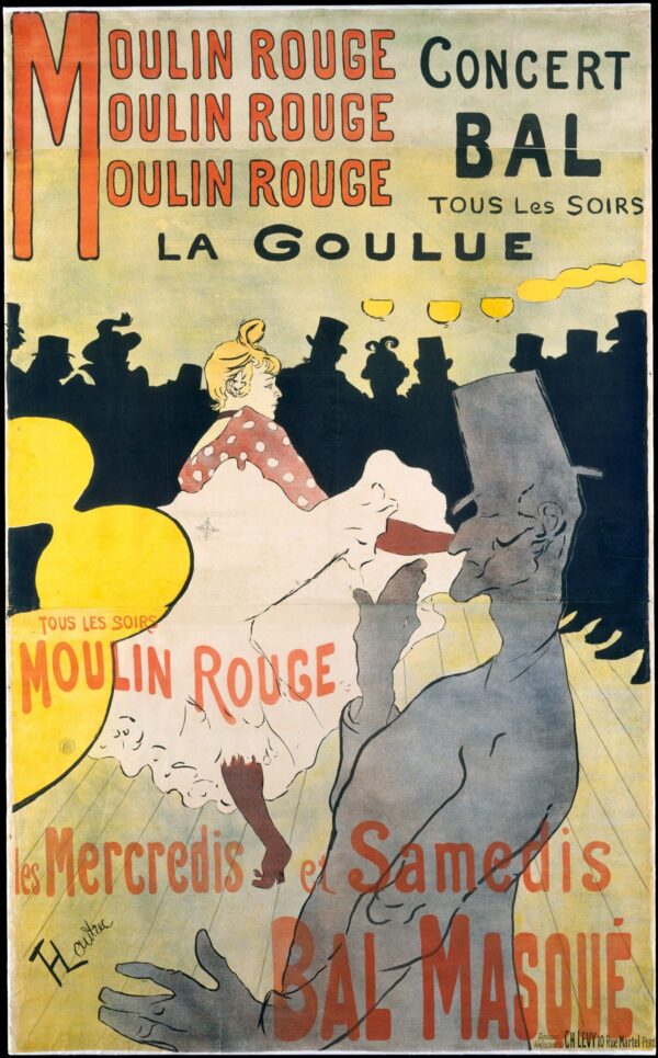 Moulin-Rouge – La Goulue – Toulouse Lautrec Henri de Toulouse-Lautrec Master Apollon