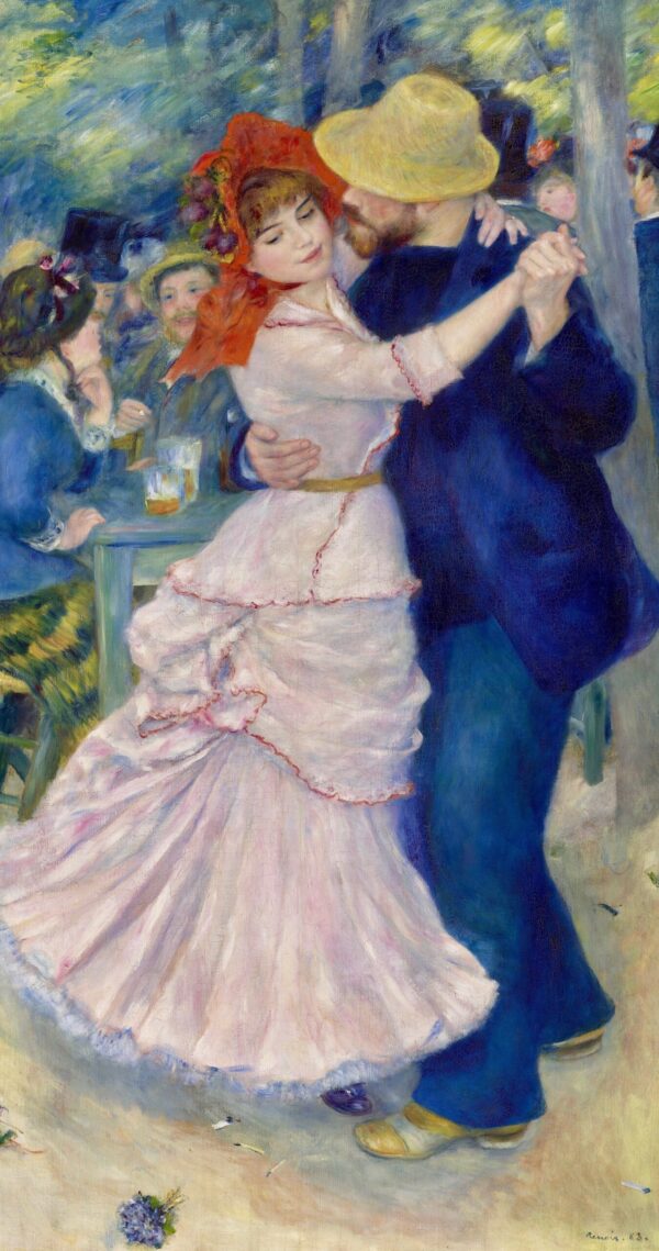 La Danza en Bougival – Pierre-Auguste Renoir Cuadros populares Master Apollon