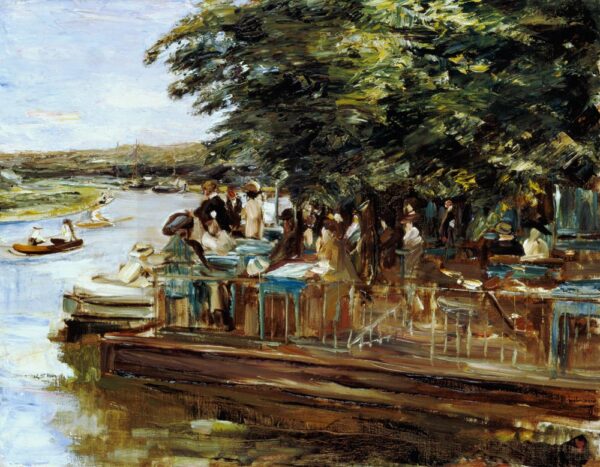 El restaurante « Oude Vink » – Max Liebermann Max Liebermann Master Apollon