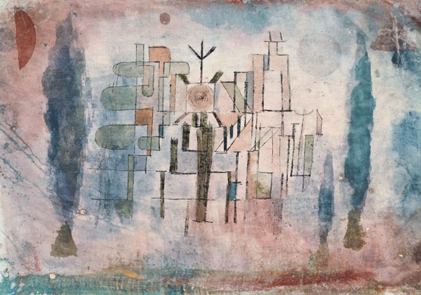 Monumento en un cementerio – Paul Klee Paul Klee Master Apollon