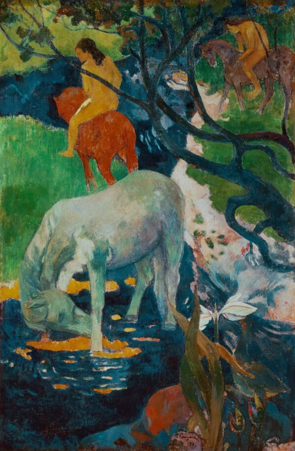 El caballo blanco 1893 – Paul Gauguin Paul Gauguin Master Apollon