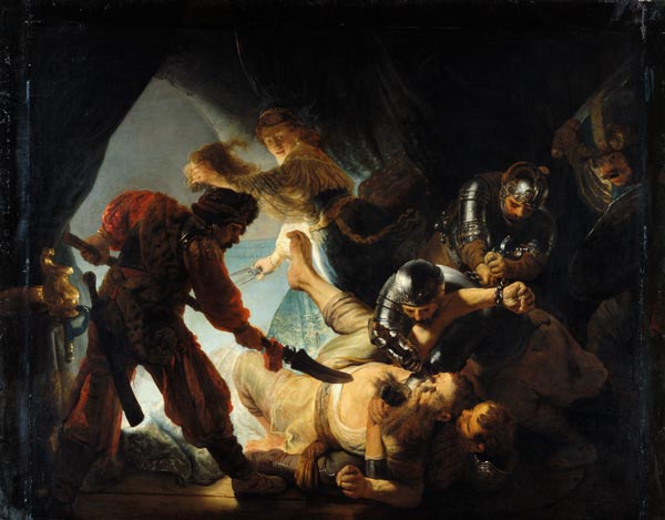 El deslumbramiento de Sansón (o: El triunfo de Dalila) – Rembrandt van Rijn Rembrandt van Rijn Master Apollon