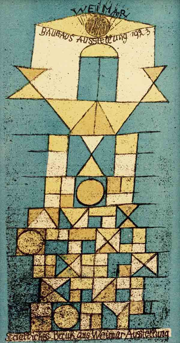 El lado sublime, exposición del Bauhaus de Weimar 1923 – Paul Klee Paul Klee Master Apollon