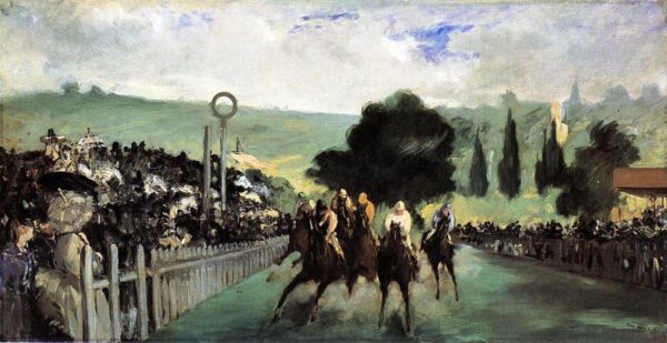 Las Carreras en Longchamp – Edouard Manet Édouard Manet Master Apollon