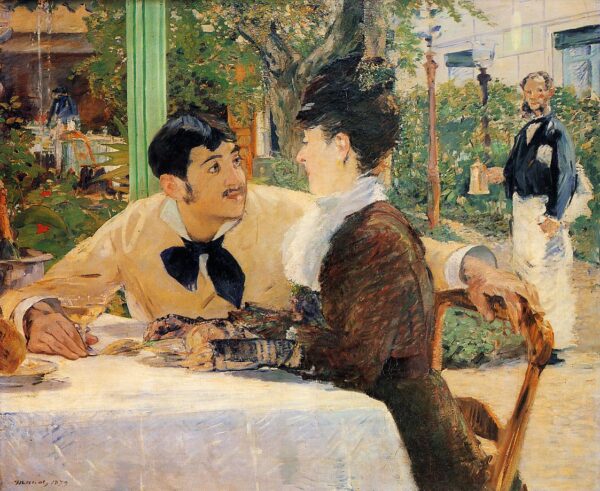 Chez le père Lathuille – Edouard Manet se traduce al español mexicano como “En casa del padre Lathuille – Edouard Manet Édouard Manet Master Apollon