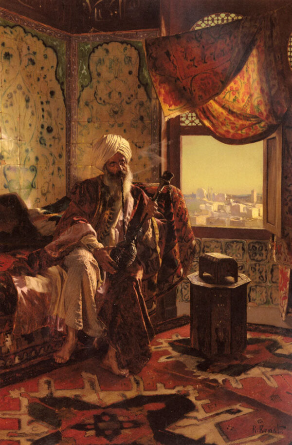 Fumar el narguile – Rudolf Ernst Rudolf Ernst Master Apollon