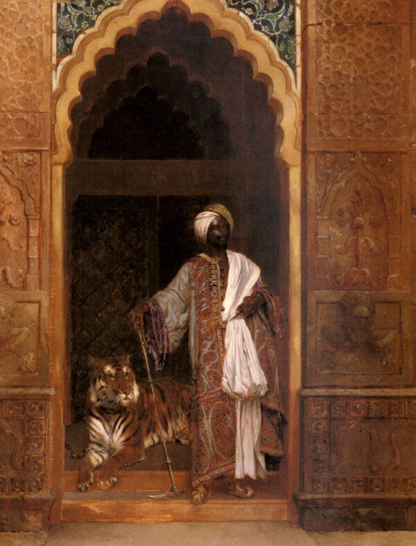 El guardián del palacio – Rudolf Ernst Rudolf Ernst Master Apollon