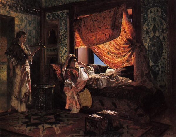 Un interior morisco – Rudolf Ernst Rudolf Ernst Master Apollon