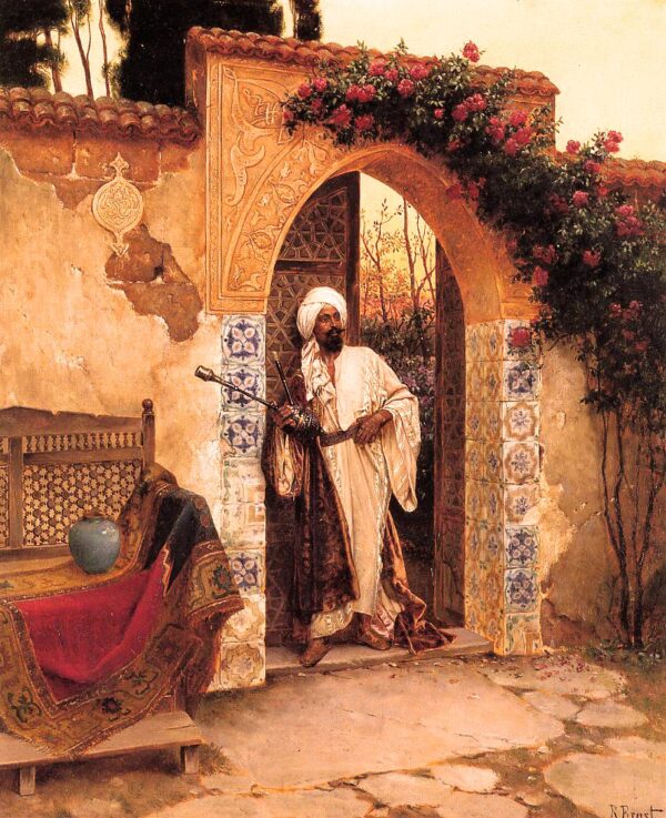 Por la entrada – Rudolf Ernst Rudolf Ernst Master Apollon