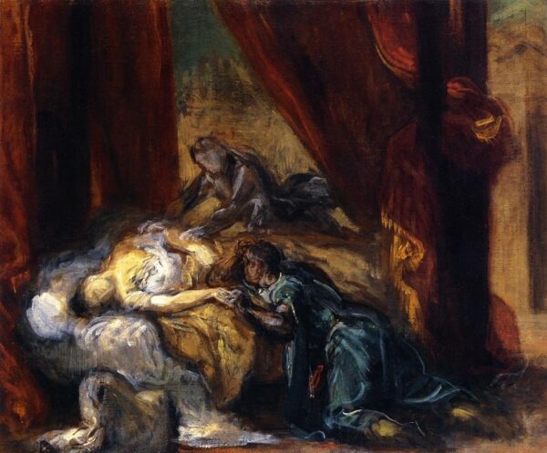 La muerte de Desdémona – Eugène Delacroix Eugène Delacroix Master Apollon