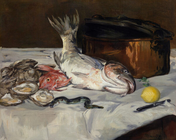 Pescado (Naturaleza muerta) – Edouard Manet Édouard Manet Master Apollon