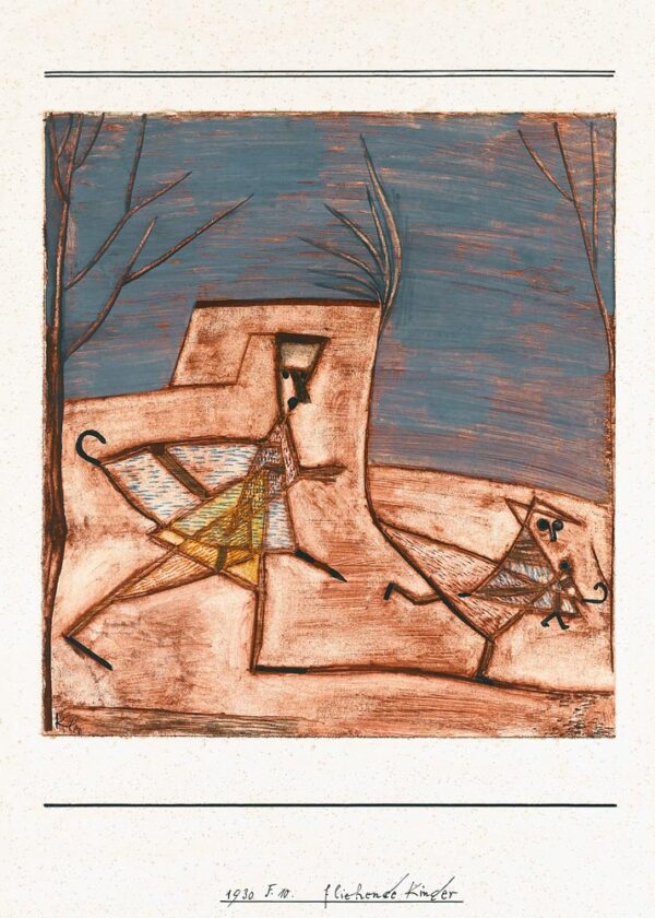 Niños huyendo, 1930 – Paul Klee Paul Klee Master Apollon