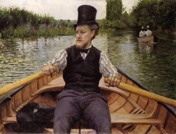 La partida de barco – Caillebotte Gustave Caillebotte Master Apollon