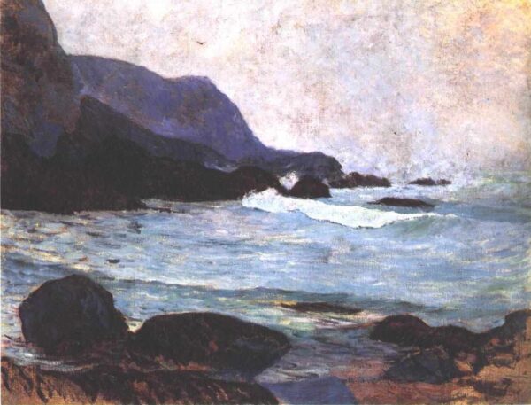 La costa de Bellangenay – Paul Gauguin Paul Gauguin Master Apollon