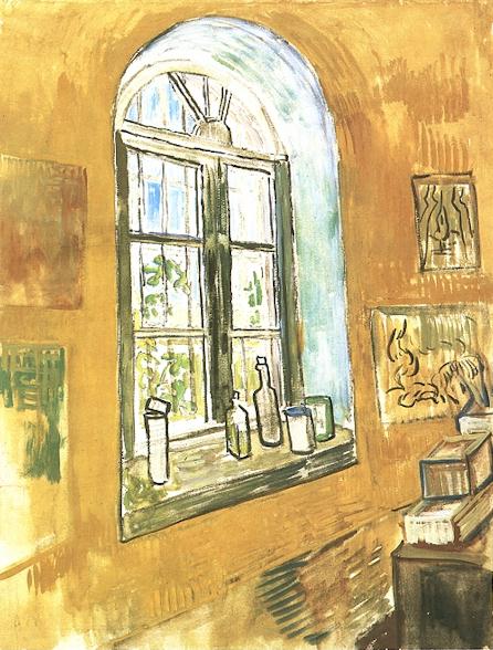 Ventana del estudio – Van Gogh Vincent Van Gogh Master Apollon