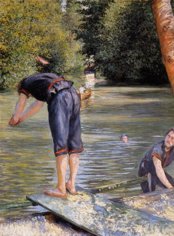 Baigneurs en las orillas del Yerres – Caillebotte Gustave Caillebotte Master Apollon