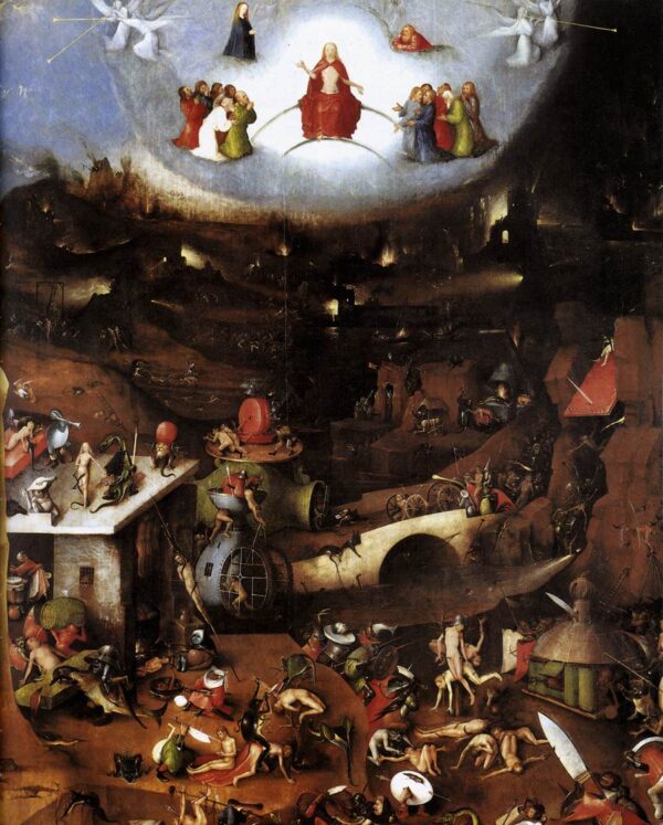 El centro del juicio final – Jérôme Bosch Hieronymus Bosch Master Apollon