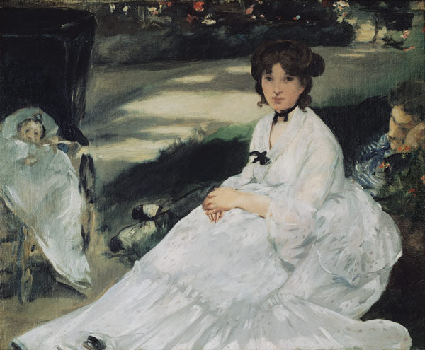 En el jardín – Edouard Manet Édouard Manet Master Apollon