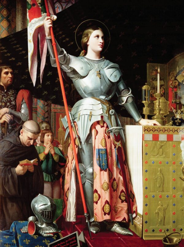 Jeanne de Arco en el coronamiento de Carlos VII – Jean-Auguste-Dominique Ingres Cuadros populares Master Apollon