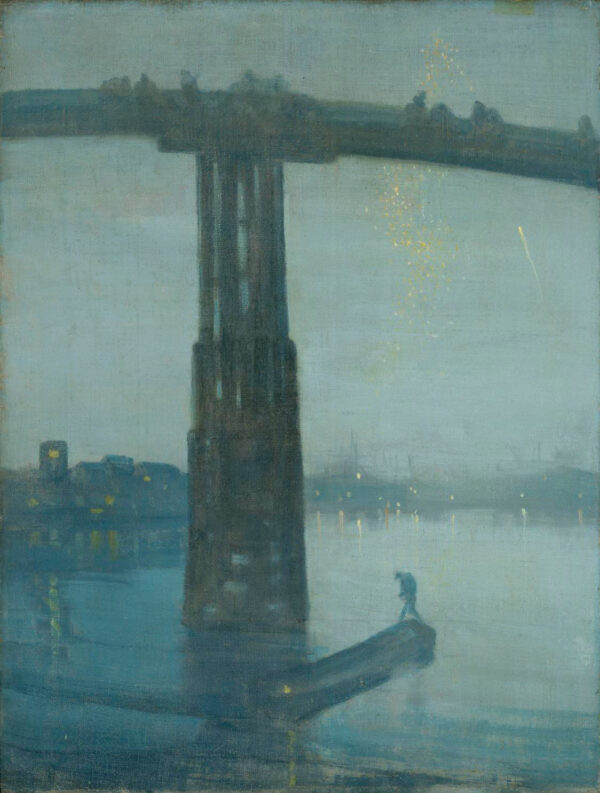 Nocturno: Azul y oro – Viejo puente de Battersea – James Abbott McNeill Whistler James Abbott McNeill Whistler Master Apollon