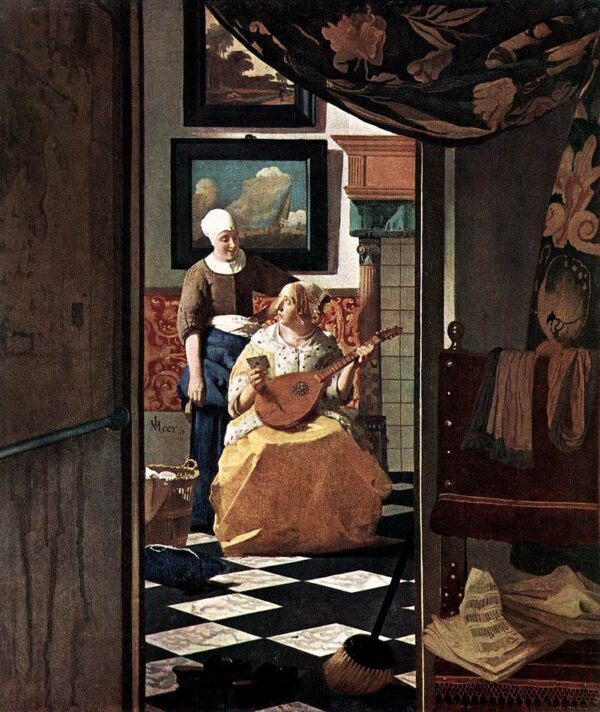 La carta de amor (Vermeer) – Johannes Vermeer Johannes Vermeer Master Apollon