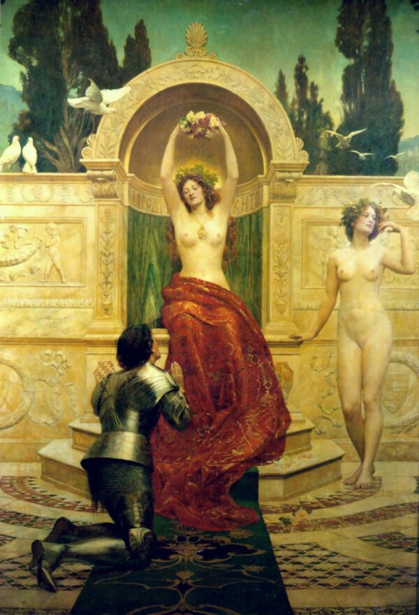 Escena del Venusberg de Tannhäuser de John Collier John Collier Master Apollon