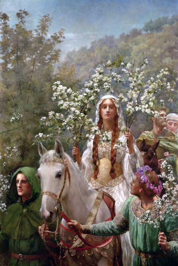 El mayo de la Reina Ginebra de John Collier John Collier Master Apollon