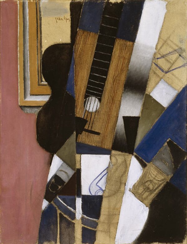 Guitarra y pipa – Juan Gris Juan Gris Master Apollon