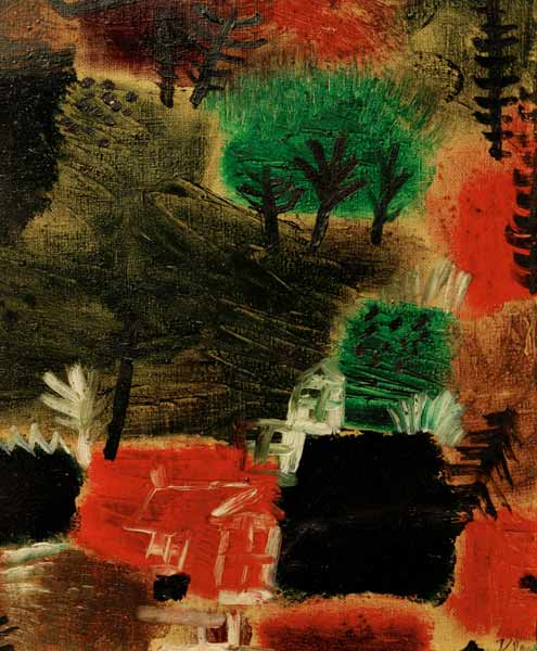 Pequeño paisaje, 1919 – Paul Klee Paul Klee Master Apollon