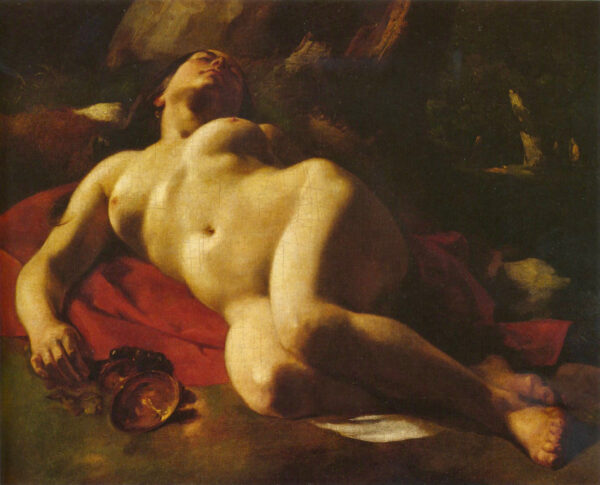 La Bacante – Gustave Courbet Gustave Courbet Master Apollon