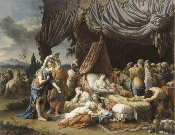 La muerte de la mujer de Darius, Lagrenée – Louis Jean François Lagrenée Louis Jean François Lagrenée Master Apollon