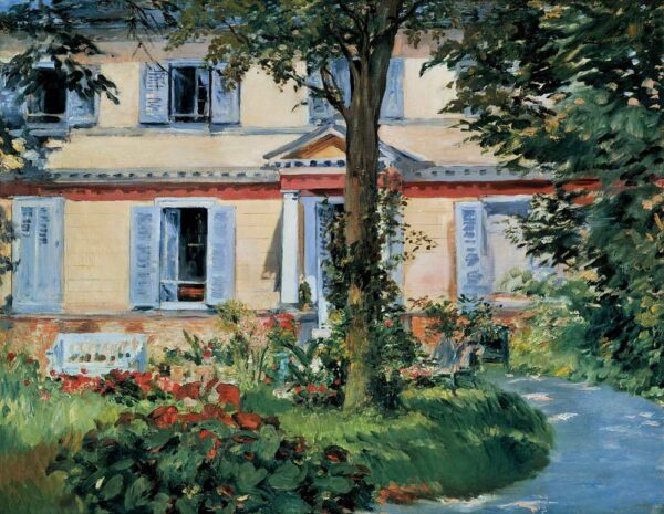 Casa en Rueil – Edouard Manet Édouard Manet Master Apollon