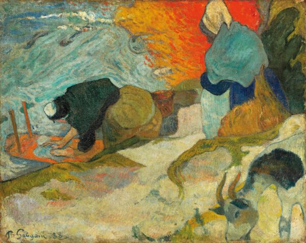 Las Lavanderas en Arles – Paul Gauguin Paul Gauguin Master Apollon