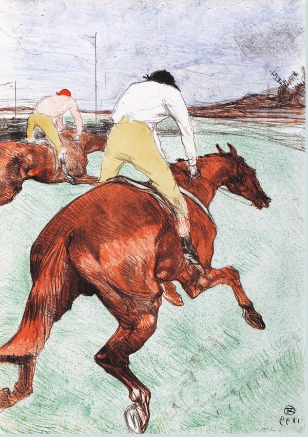 El Jockey – Toulouse Lautrec Henri de Toulouse-Lautrec Master Apollon