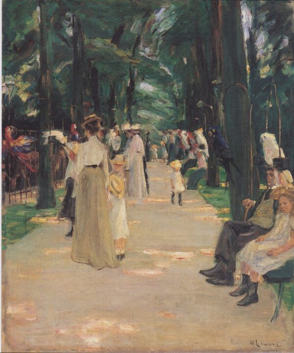 Allée de los periquitos – Max Liebermann Max Liebermann Master Apollon