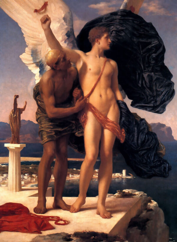 Icare y Dédalo – Frederic Leighton Frederic Leighton Master Apollon