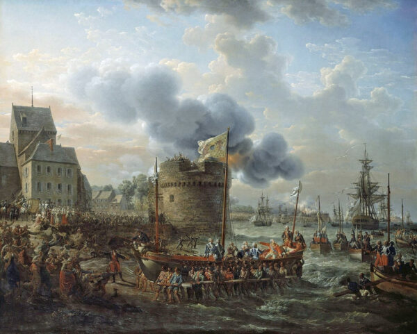 Luis XVI visitando el puerto de Cherburgo en 1786 – Louis Philippe Crépin Louis-Philippe Crépin Master Apollon