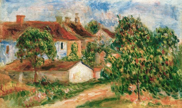 Casas de pueblo – Pierre-Auguste Renoir Pierre-Auguste Renoir Master Apollon