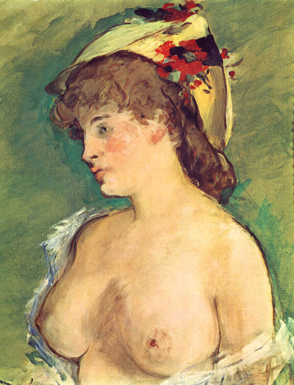 La rubia de los pechos desnudos – Edouard Manet Édouard Manet Master Apollon