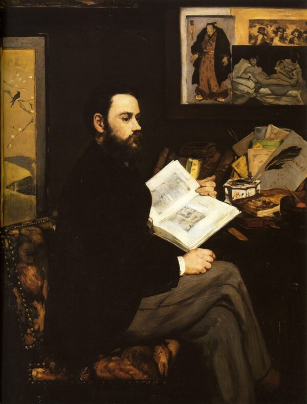 Retrato de Émile Zola – Edouard Manet Édouard Manet Master Apollon