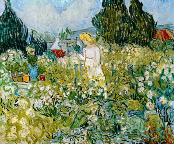 Marguerite Gachet en su jardín – Van Gogh Vincent Van Gogh Master Apollon