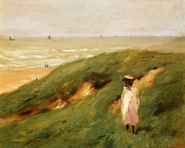 Duna cerca de Noordwijk con niño – Max Liebermann Max Liebermann Master Apollon