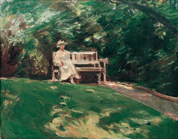 El banco de jardín – Max Liebermann Max Liebermann Master Apollon