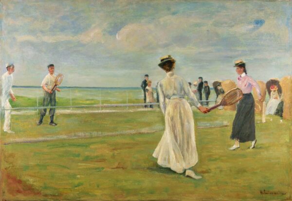 Partido de tenis a la orilla del mar – Max Liebermann Max Liebermann Master Apollon