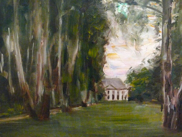 Jardín de Wannsee con la villa – Max Liebermann Max Liebermann Master Apollon