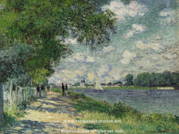 La Sena en Argenteuil – Cuadro de Monet Claude Monet Master Apollon