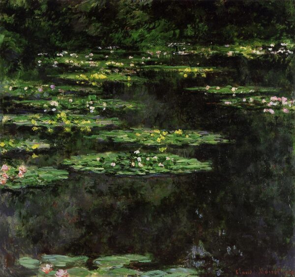 Los Nenúfares – Claude Monet “Los nenúfares” de Claude Monet Master Apollon