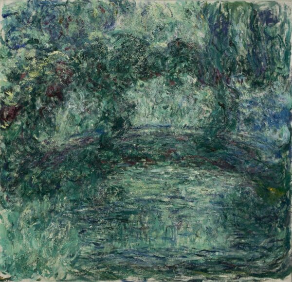 El puente japonés sobre el estanque de los nenúfares en Giverny – Claude Monet Claude Monet Master Apollon