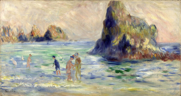 Bahía del Molino Huet, Guernesey – Pierre-Auguste Renoir Pierre-Auguste Renoir Master Apollon