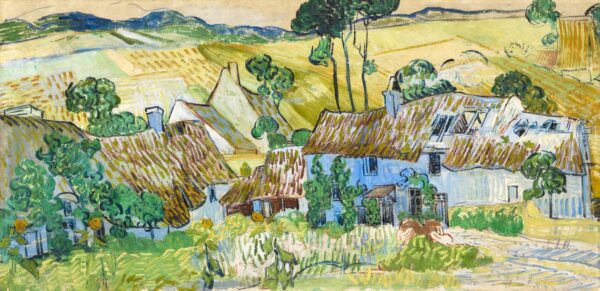 Fermes cerca de Auvers – Van Gogh Vincent Van Gogh Master Apollon